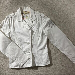 Vintage White Blazer